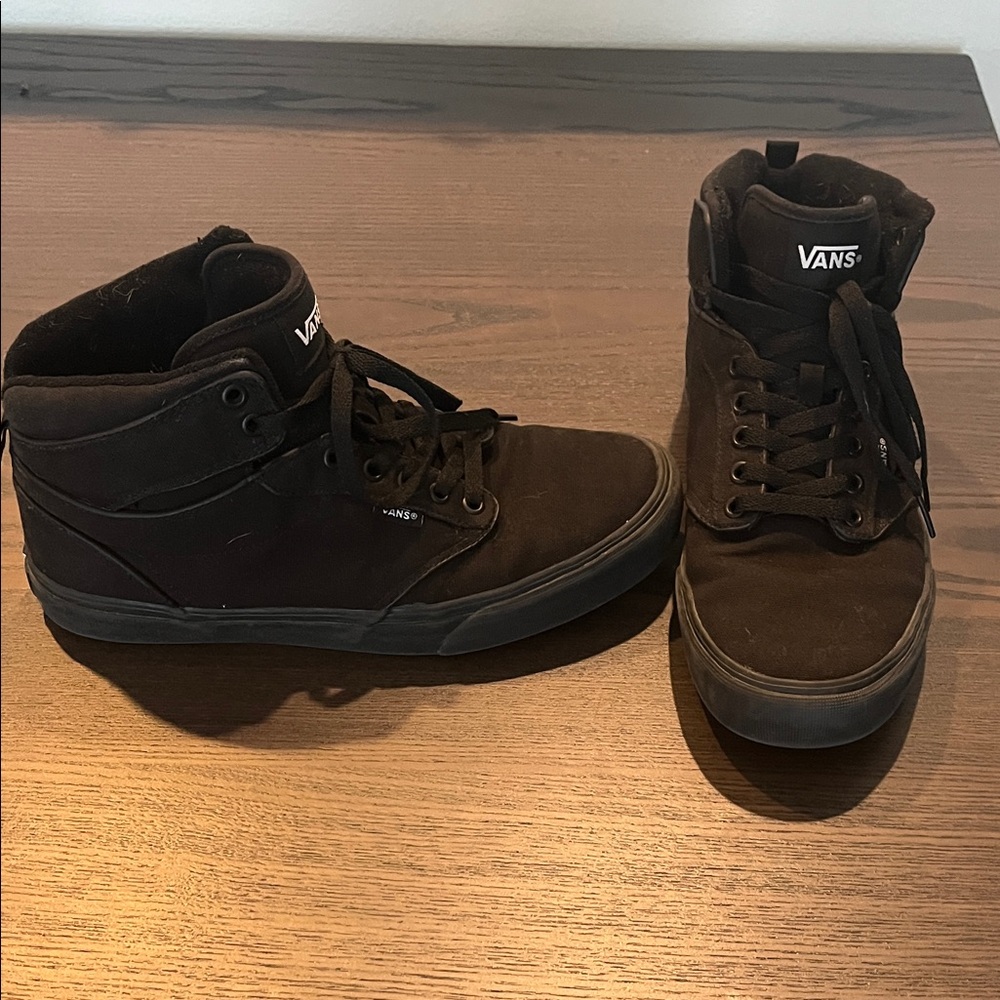Vans Black High-Top Sneakers
